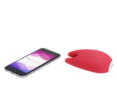 Клиторальный смарт-вибратор Gala by We-Vibe Pink, 2 вибропальчика, 2 мотора, мощные вибрации