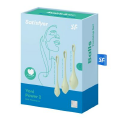 Набор йони бусин Satisfyer Yoni Power 2 Light Green, диаметр 2-2,5-3см, вес 22-44-73г