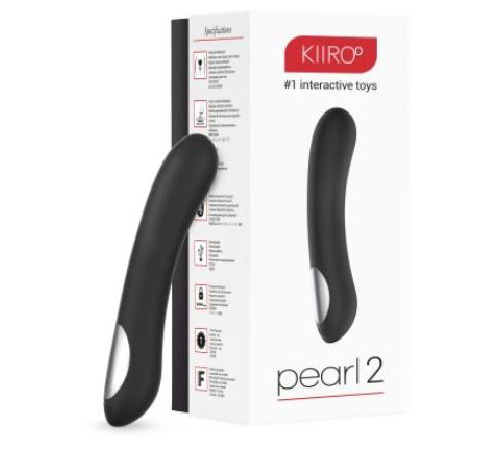 Інтерактивний вібратор точки G Kiiroo Pearl 2 Black