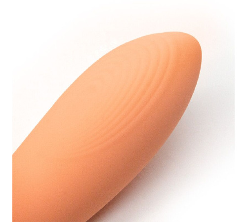 Вакуумный вибратор KISTOY Tina Mini Orange, вагинально-клиторальный