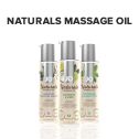 Массажное масло System JO – Naturals Massage Oil – Coconut & Lime с натуральными эфирными маслами (120 мл)