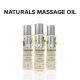 Массажное масло System JO – Naturals Massage Oil – Coconut & Lime с натуральными эфирными маслами (120 мл)