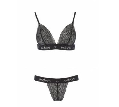 Комплект білизни GLAMISS SET black S/M - Passion Exclusive