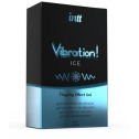 Жидкий вибратор Intt Vibration Ice (15 мл), густой гель, очень необычный, действует до 30 минут