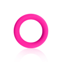 Эрекционное кольцо бархатный силикон, вн.диам 44 мм, Розовый