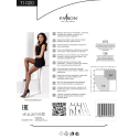 Колготки в сеточку без выделенных трусиков Passion TI020 nero 3/4 (fishnet) типа Кабаретка