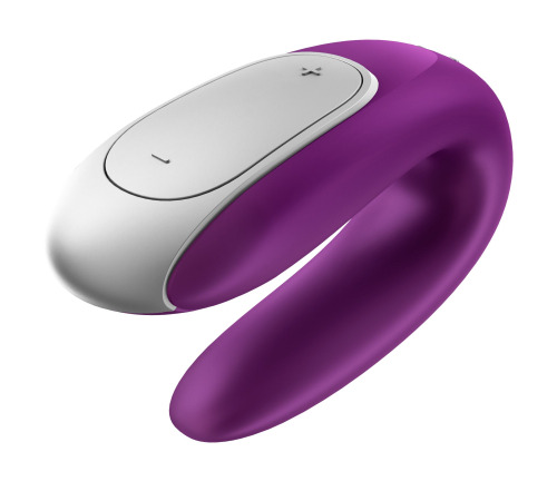Смарт-вібратор для пар Satisfyer Double Fun (Violet) з пультом ДК