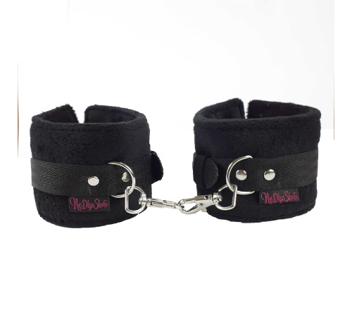 Поножи BDSM NeDlyaSkuki Soft Touch Hard Black