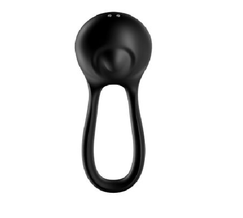 Эрекционное кольцо с вибрацией Satisfyer Majestic Duo для члена и мошонки