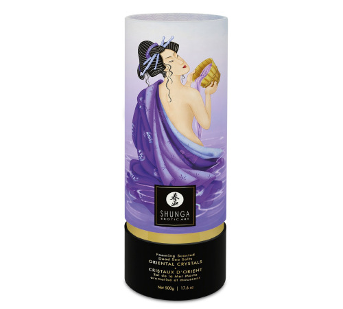 Соль для ванны Shunga Oriental Crystals Bath Salts – Exotic Fruits (500 г), соль Мертвого моря