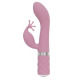 Роскошный вибратор-кролик Pillow Talk - Kinky Pink с кристаллом Сваровски, мощный
