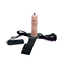 Страпон з вібрацією і пультом Ultra Passionate Harness BW-022050