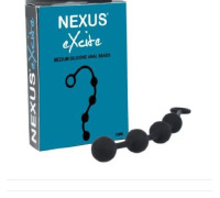 Анальні кульки Nexus Excite Medium Anal Beads, силікон, макс. діаметр 2,5 см