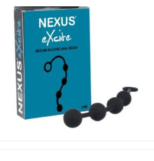 Анальные шарики Nexus Excite Medium Anal Beads, силикон, макс. диаметр 2,5см