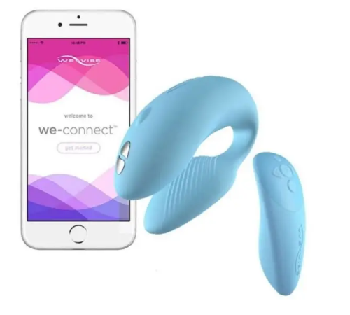 Вибромассажер для пар We-Vibe Chorus, Blue