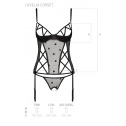LOVELIA CORSET black XXL/XXXL - Passion