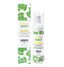 Массажное масло EXSENS Organic Spear Mint 50мл разогревающее, без сахара, без парабенов, съедобное