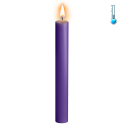 Свеча БДСМ Тонкая Фиолетовая высота 16 см