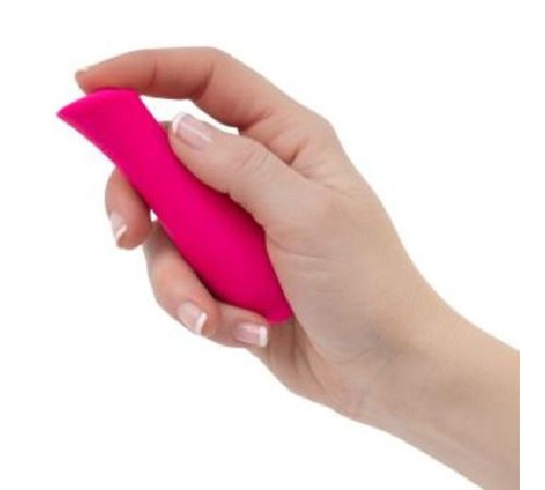 Мінівібратор The Mini Swan Rose з плавним збільшенням інтенсивності вібрації, силікон