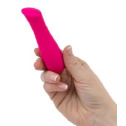 Минивибратор The Mini Swan Rose с плавным увеличением интенсивности вибрации, силикон
