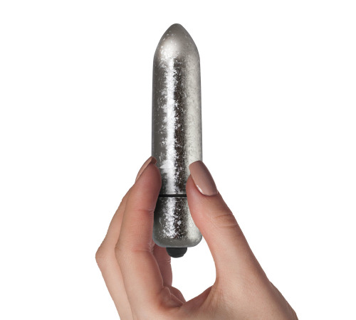 Вибропуля Rocks Off RO-120mm Frosted Fleur - Snowflake