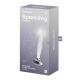 Стеклянная анальная пробка Satisfyer Sparkling Crystal, очень прочная, термостойкая