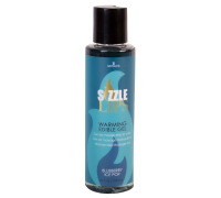 Зігріваючий масажний гель Sensuva Sizzle Lips Blueberry Ice Pop (125 мл), без цукру, їстівний