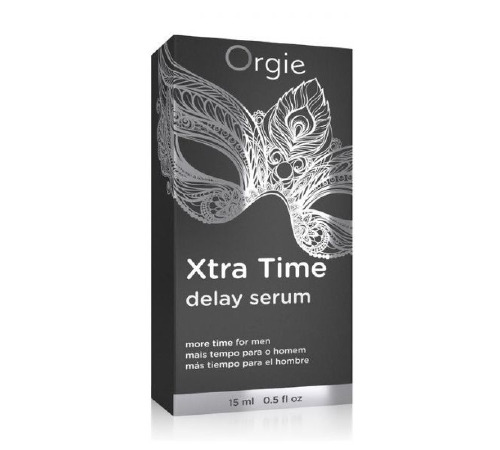 Сыворотка-пролонгатор акта «X-TRA TIME» Delay Serum, 15 мл Orgie