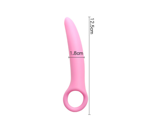 Набір анальних пробок, колір Рожевий