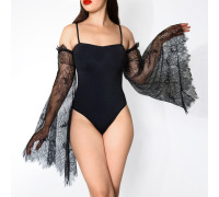 Знімні мереживні рукави з павутинням