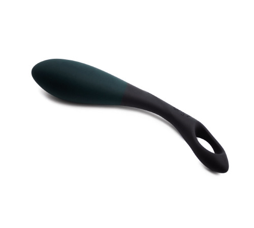 Анальный стимулятор Alive Black Heart Teal Black, макс. диаметр 3,6см