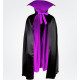 Плащ Дракулы на Хэллоуин Черно/Фиолетовый