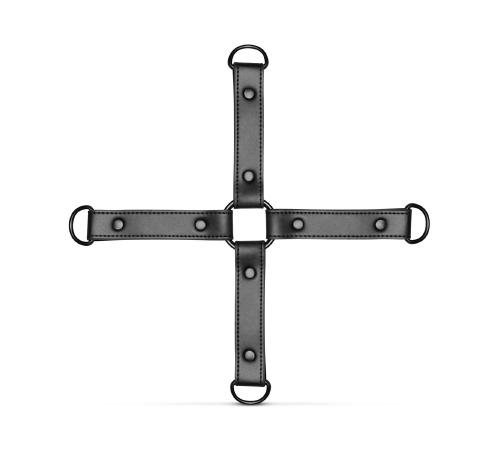 Крестовина с наручниками и поножами Bedroom Fantasies: Hogtie with Hand and Ankle Cuffs