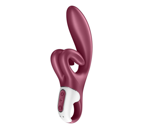 Вибратор-кролик Satisfyer Touch Me Red, двойной отросток, 3 мощных мотора