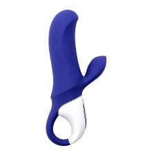 Мощный вибратор-кролик Satisfyer Vibes Magic Bunny, два мотора, литой силикон, 12 режимов работы