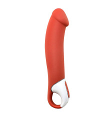 Мощный вибратор Satisfyer Vibes Master, гибкий литой силикон, 12 режимов работы, диаметп 46мм