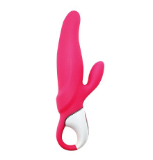 Мощный вибратор-кролик Satisfyer Vibes Mr. Rabbit, два мотора, литой силикон, 12 режимов работы