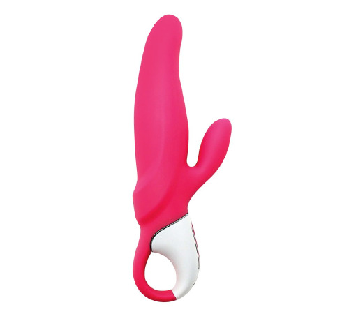 Мощный вибратор-кролик Satisfyer Vibes Mr. Rabbit, два мотора, литой силикон, 12 режимов работы