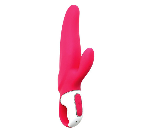 Мощный вибратор-кролик Satisfyer Vibes Mr. Rabbit, два мотора, литой силикон, 12 режимов работы