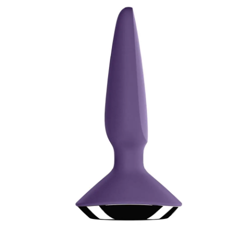 Анальна пробка з двома моторами та керуванням телефоном Satisfyer Plug-ilicious 1 Purple