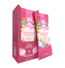 Набір лубрикантів Foil Display Box – JO H2O Lubricant – Cotton Candy – 12 × 10ml