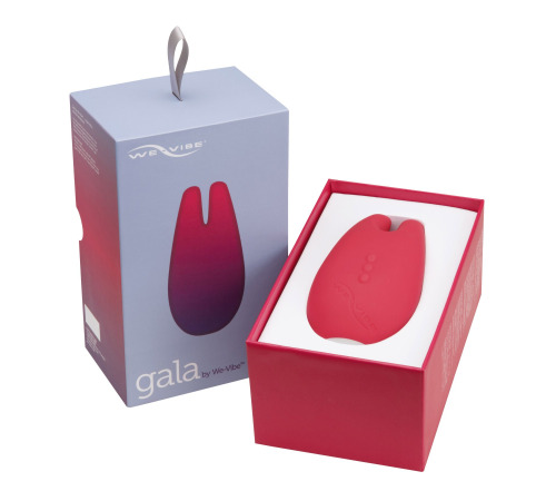 Клиторальный смарт-вибратор Gala by We-Vibe Pink, 2 вибропальчика, 2 мотора, мощные вибрации
