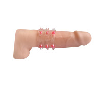 Гелевая насадка на член с шариками