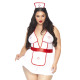 остюм медсестри Leg Avenue Nightshift Nurse XL/XXL, сукня, трусики, шапочка