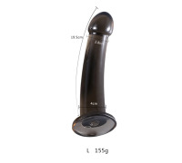 Фаллоимитатор на присоске Jiuxi, L, Черный