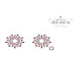 Пестіс Petits Joujoux Gloria set of 2 - BlackRed