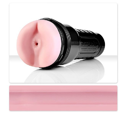 Мастурбатор попа Fleshlight Pink Butt Original, самый реалистичный рельеф