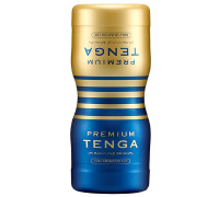 Мастурбатор Tenga Premium Dual Sensation Cup двусторонний, с двумя независимыми каналами