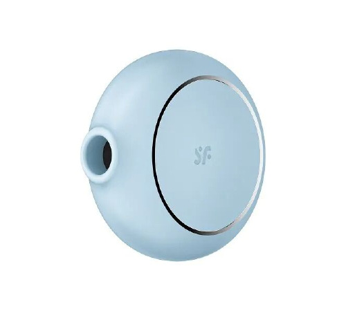 Вакуумный стимулятор с вибрацией Satisfyer Pro To Go 3 Blue