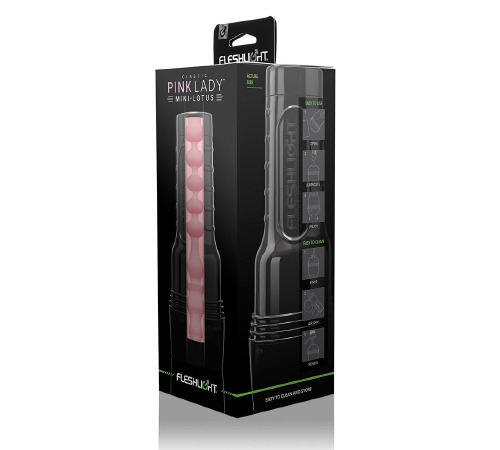Мастурбатор-вагина Fleshlight Pink Lady Mini-Lotus Новая текстура